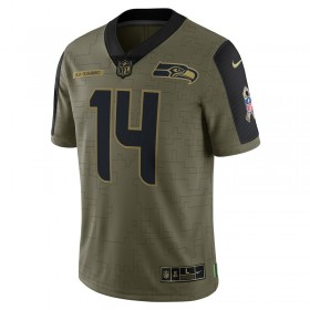 Miesten Seattle Seahawks NFL Pelipaita DK Metcalf 14 Nike 2021 Salute to Service